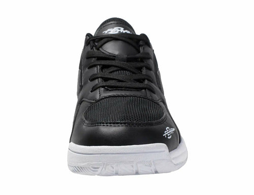 Men's High Arch Firm Support All-In-One Black Walking Shoes, Comfort &