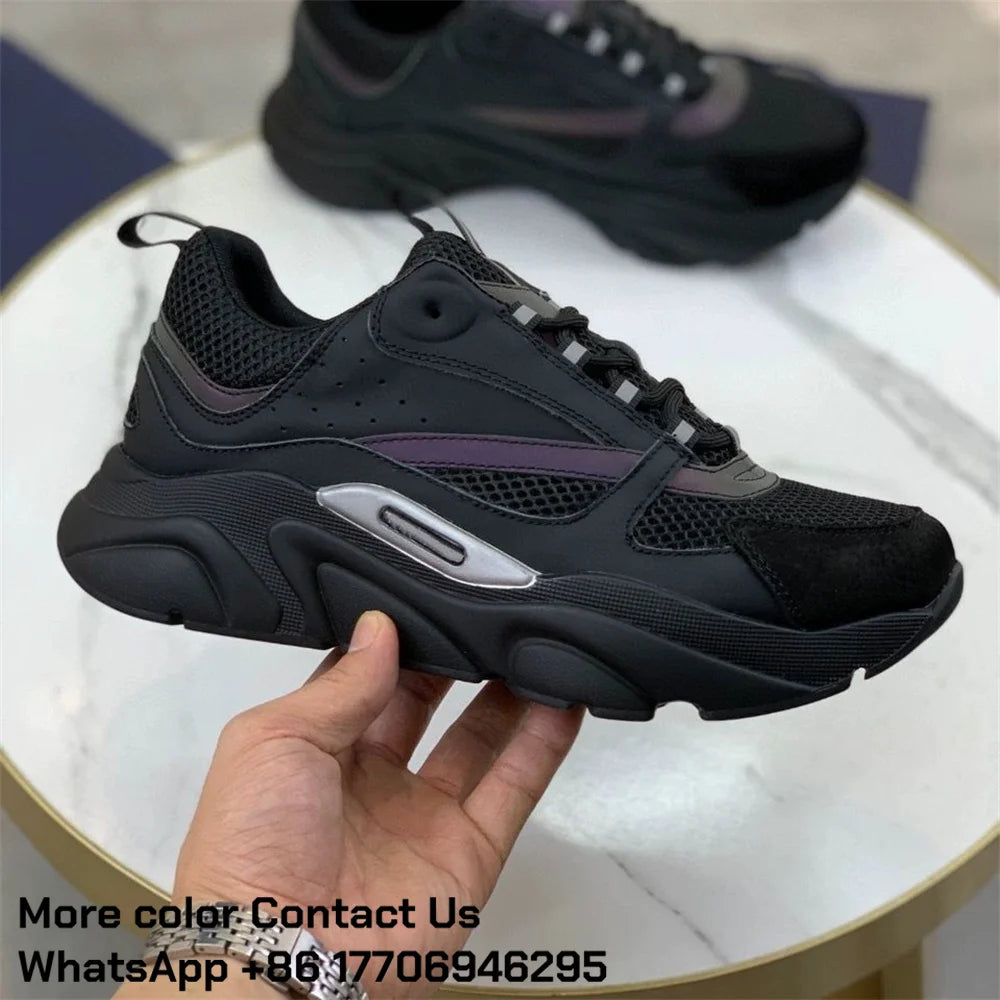 Original Men Running Shoes Outdoor Women Road B22 Casual Jogging Sneakers Cushioned Stretch Thick-Soled b30 Marathon Shoes