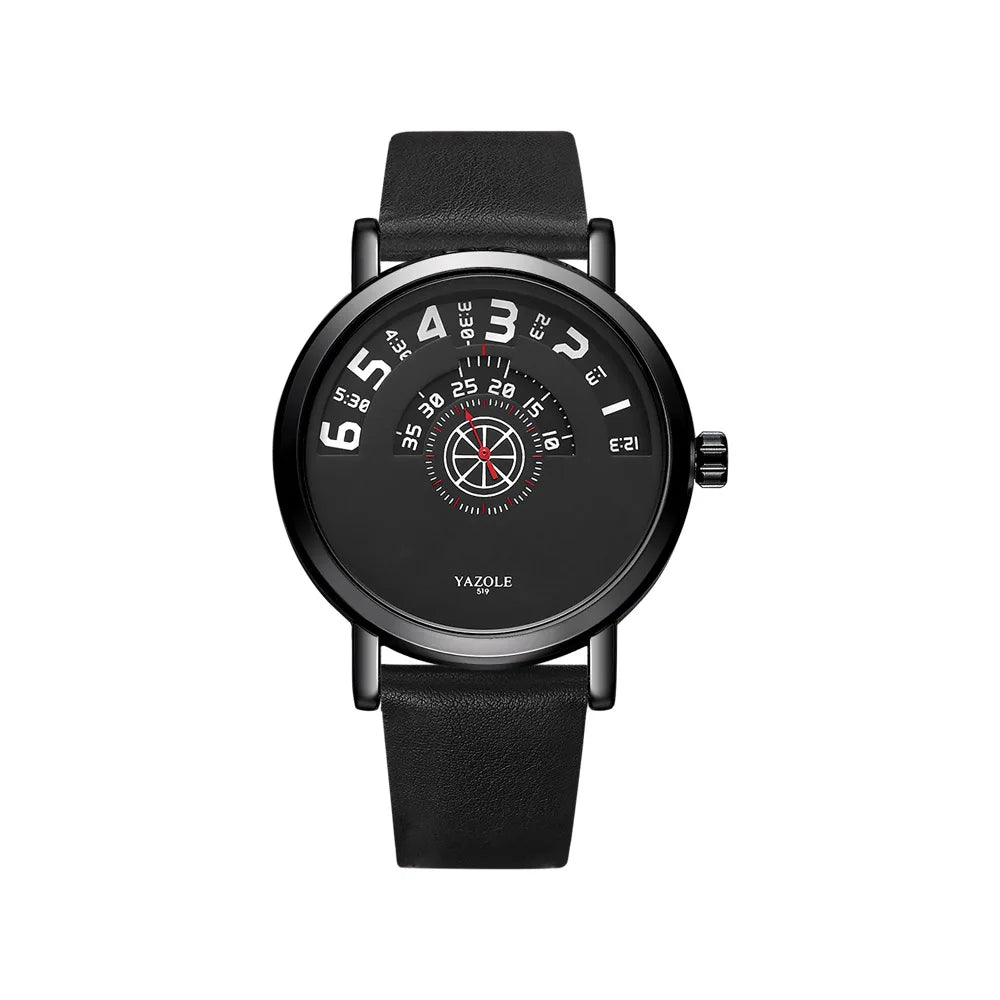 UTHAI CQ57 Men's Quartz Watch, Watch Leather Strap, Sports, Business, Leisure, Waterproof Top Brand, Simple Men's Watch