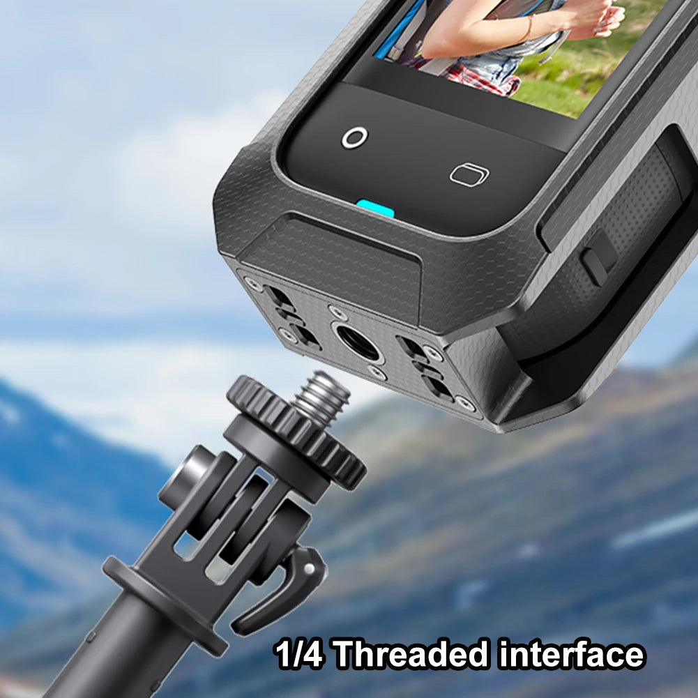 PC Protective Frame Magnetic Quick Release Interface Protective Case Housing Case for Insta360 X5 Camera Accessories