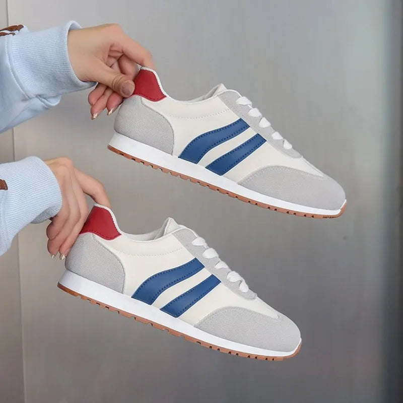 New Casual Shoes Fashion All-match Running Shoes Breathable Cloth Surface Lightweight Sports Women's Shoes Zapatos De Mujer