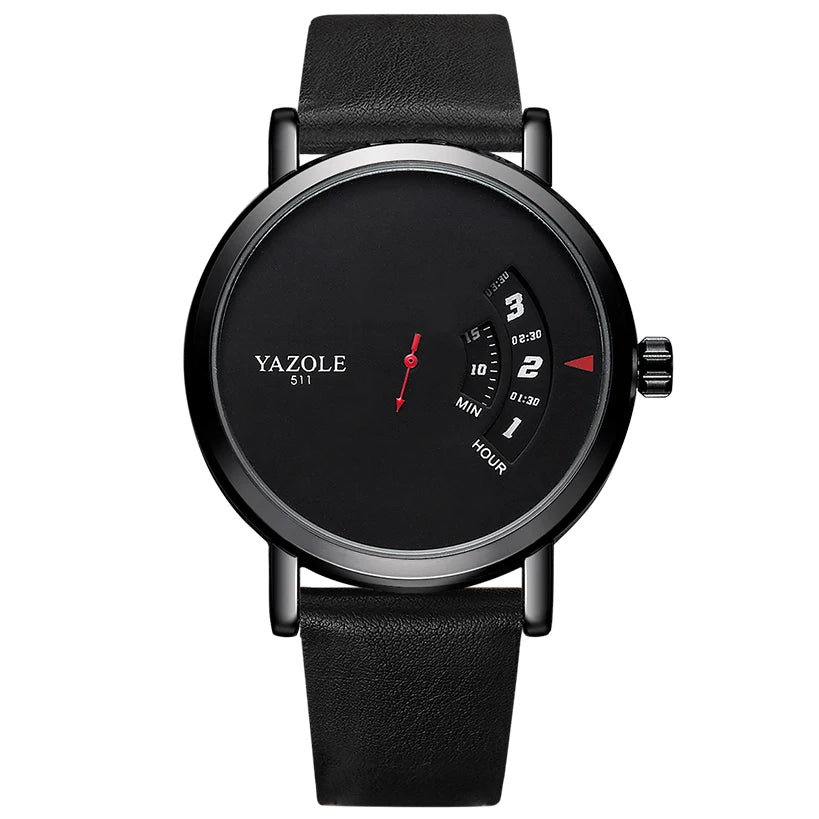 UTHAI CQ57 Men's Quartz Watch, Watch Leather Strap, Sports, Business, Leisure, Waterproof Top Brand, Simple Men's Watch