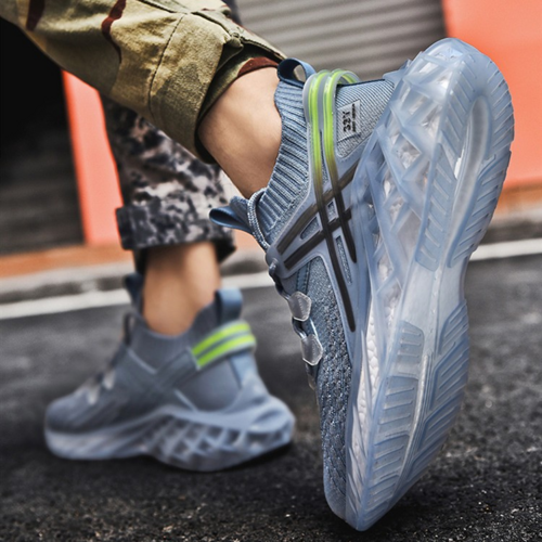 Men Fashion Running Shoes Breathable Leisure